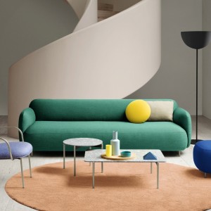Mesa auxiliar Blume de Pedrali. Mesas de diseño. Mesas auxiliares modernas.