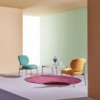 Mesa auxiliar Blume de Pedrali. Mesas de diseño. Mesas auxiliares modernas.
