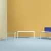 Mesa Kuadro Cristal de Pedrali. Mesas de diseño. Mesas modernas de comedor.