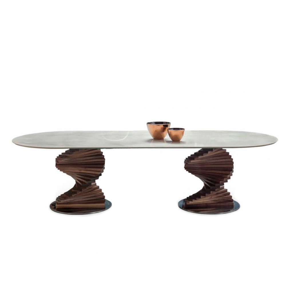 Mesa Big Firenze fija de Tonin casa. Muebles modernos de hogar.
