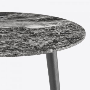 Mesa auxiliar Malmö Mármol de Pedrali. Mesas de diseño. Mesas modernas.