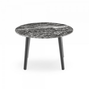 Mesa auxiliar Malmö Mármol de Pedrali. Mesas de diseño. Mesas modernas.
