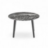 Mesa auxiliar Malmö Mármol de Pedrali. Mesas de diseño. Mesas modernas.