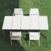 Mesa TMD Matrix Outdoor de Pedrali. Mesas de diseño. Mesas de exterior.