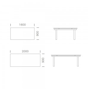 Mesa Space de Pedrali. Mesas de diseño italiano. Mesas de vidrio modernas.