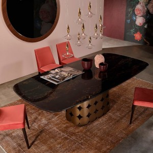 Mesa Pois de Tonin casa. Muebles modernos de hogar.