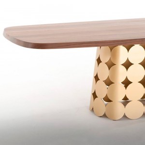 Mesa Pois de Tonin casa. Muebles modernos de hogar.