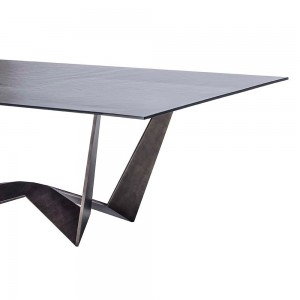 Mesa Reverse Recta de Tonin casa. Muebles modernos de hogar.