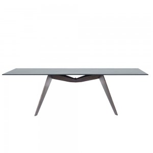 Mesa Reverse Recta de Tonin casa. Muebles modernos de hogar.