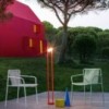 Lámpara pie Giravolta de Pedrali. Lámpara con luz LED. Lámparas de exteriores.