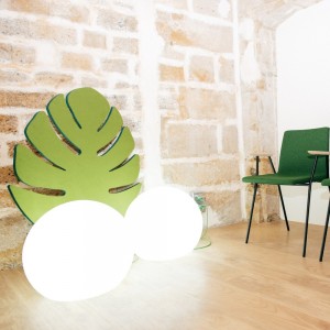 Lámpara suelo Happy Apple de Pedrali. Lámparas de diseño. Lámparas LED.