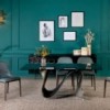 Mesa Wave fija rectangular de Tonin casa. Muebles modernos de hogar.