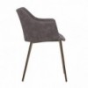 Sillón Agata Metal de Tonin casa. Muebles modernos de hogar.