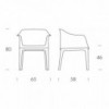 Sillón Gilda de Tonin casa. Muebles modernos de hogar.
