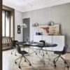 Silla Troy 4Star Polipropileno Magis. Silla de diseño moderno con ruedas.