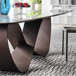 Mesa Butterfly Keramik de Cattelan Italia. Mesas de cerámica. Mesas de comedor.