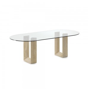 Mesa Diapason de Cattelan Italia. Muebles modernos de diseño italiano.