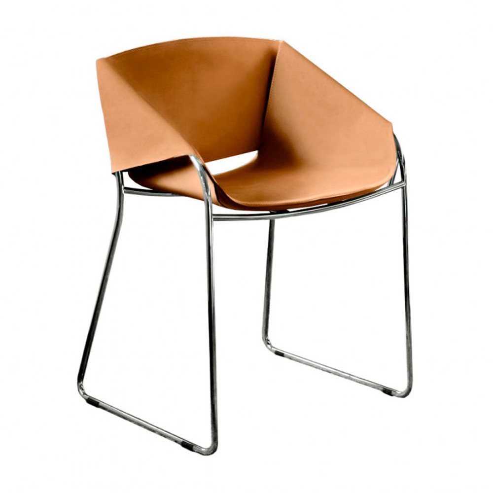 Silla Simply de Tonin casa. Sillas modernas de cuero