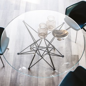 Mesa Gordon de Cattelan Italia. Muebles modernos italianos. Mesas de comedor.