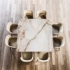 Mesa Gordon Keramik de Cattelan Italia. Mesa de comedor de diseño italiano.