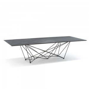 Mesa Gordon Keramik de Cattelan Italia. Mesa de comedor de diseño italiano.