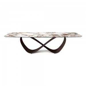 Mesa Butterfly Keramik de Cattelan Italia. Mesas de cerámica. Mesas de comedor.