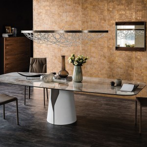 Mesa Giano Keramik Rectangular de Cattelan Italia. Mesa moderna. Mesas de comedor.