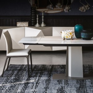 Mesa Duffy Keramik Drive de Cattelan Italia. Mesas modernas de cerámica.