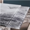 Mesa Eliot CrystalArt Drive de Cattelan Italia con diseño moderno y elegante con acabados de lujo.
