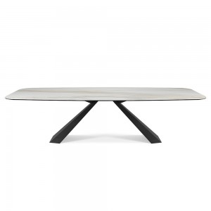 Mesa Eliot Keramik de Cattelan Italia de cerámica. Mesas de comedor.