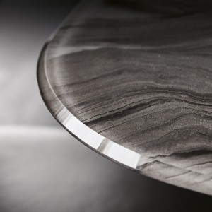 Mesa Giano CrystalArt de Cattelan Italia. Mesa moderna. Mesas de comedor.