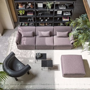 Puff Costume de Magis. Puff tapizado moderno ideal para interiores.