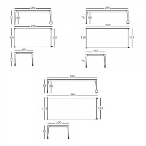Mesa Big Will de Magis. Mesa de diseño moderno para hogares y oficinas.