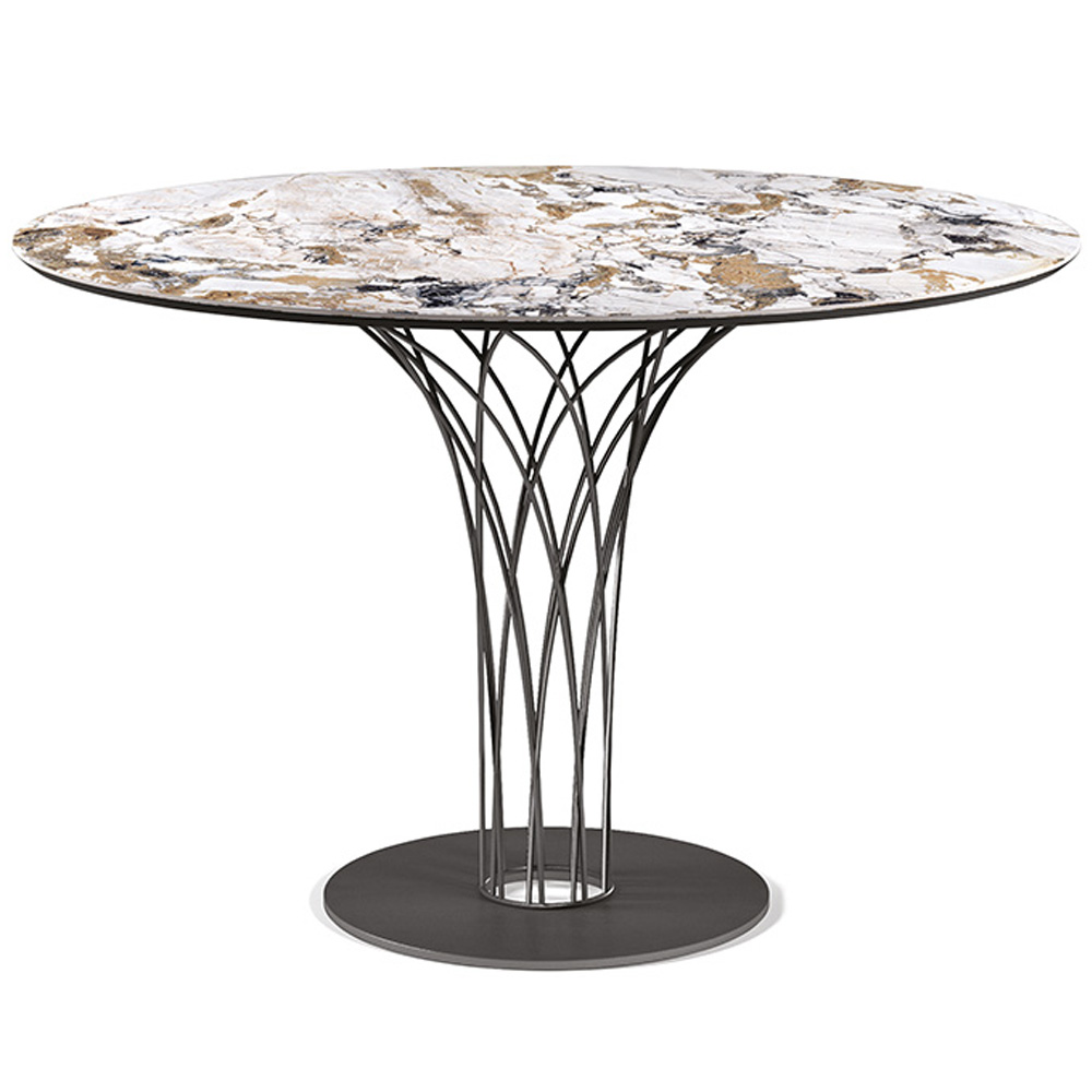 Mesa Nido Keramik Bistrot de Cattelan Italia. Mobiliario moderno. Mesa bistrot.
