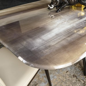 Mesa Planer CrystalArt de Cattelan Italia. Mesa de diseño para salón.