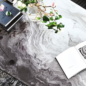 Mesa Planer CrystalArt de Cattelan Italia. Mesa de diseño para salón.