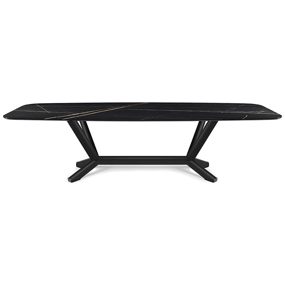 Mesa Planer Keramik de Cattelan Italia. Mesa moderna de salón. Mesa de diseño.