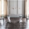 Mesa Plisset de Cattelan Italia. Muebles modernos italianos. Mesas redondas.