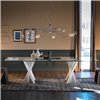 Mesa Plisset de Cattelan Italia. Muebles modernos italianos. Mesas redondas.