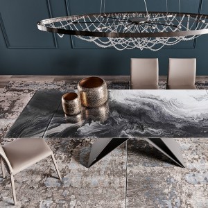 Mesa Premier Drive de Cattelan Italia. Muebles modernos de diseño italiano.
