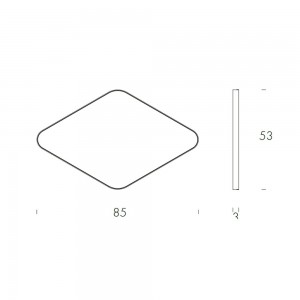 Espejo Matrix de Tonin casa. Muebles modernos de hogar.