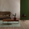 Mesa de centro Cruz de Tonin casa. Muebles modernos de hogar.