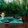 Mesa auxiliar Flute de Tonin casa. Muebles modernos de hogar.