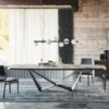 Mesa Skorpio Keramik Premium de Cattelan Italia. Mesas modernas de cerámica.