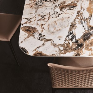 Mesa Skorpio Keramik de Cattelan Italia. Mesa de cerámica. Mesas de comedor.