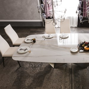 Mesa Skorpio Keramik de Cattelan Italia. Mesa de cerámica. Mesas de comedor.