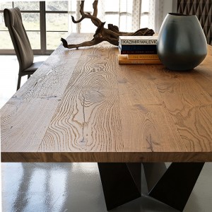 Mesa Skorpio Wood de Cattelan Italia. Muebles modernos italianos.