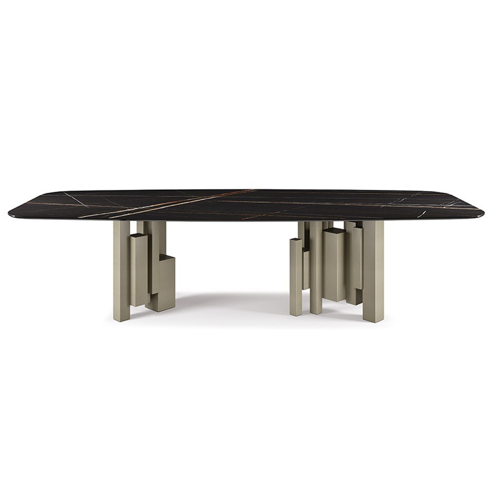 Mesa Skyline Keramik de Cattelan Italia. Mesa de cerámica. Mesas de comedor.