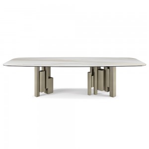 Mesa Skyline Keramik de Cattelan Italia. Mesa de cerámica. Mesas de comedor.
