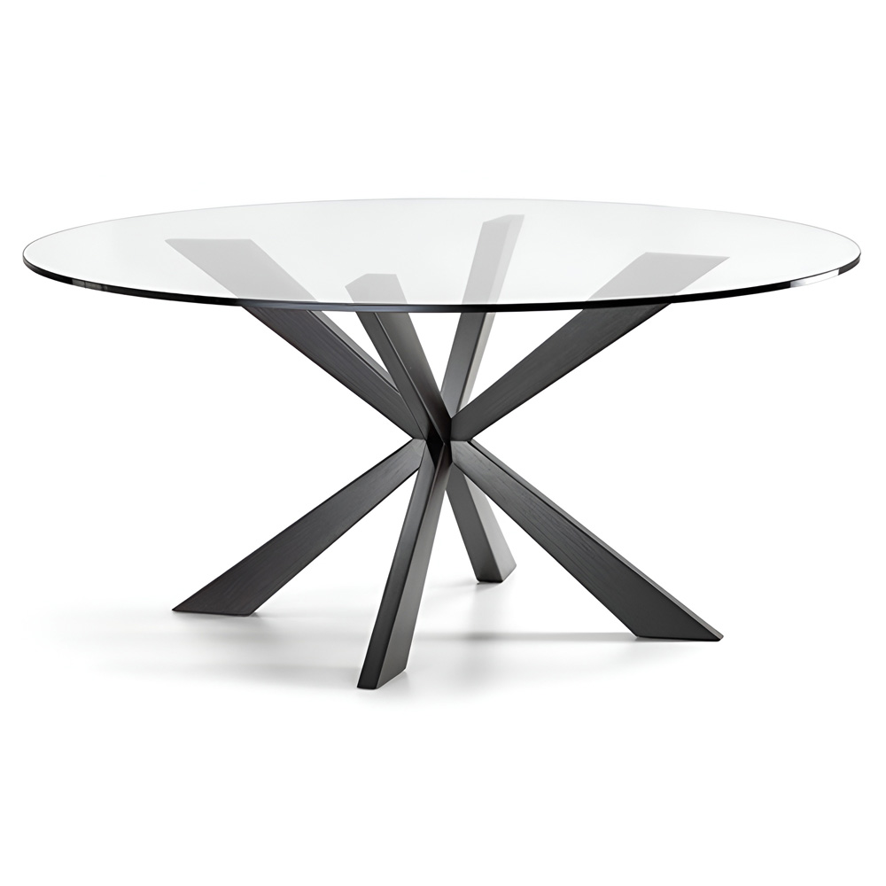 Mesa Spyder de Cattelan Italia. Muebles modernos italianos. Mesas redondas.